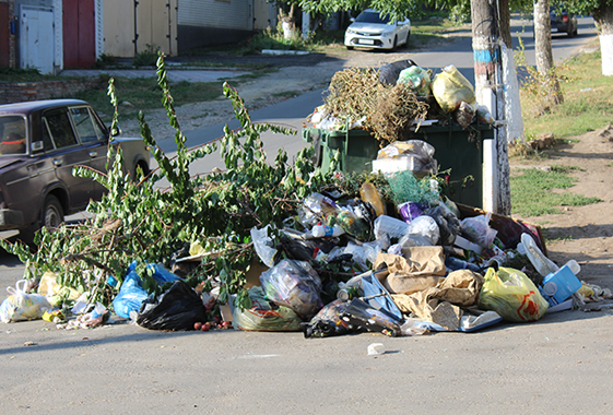 В Вольске потребовали перерасчет за несвоевременный вывоз мусор